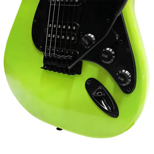 Solista PRIME SSH-BLTR Электрогитара, 6 струн, SSH, тремоло, цвет горький лайм (Bitter Lime)