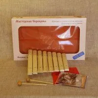 Мастерская Сереброва (к1-кс-07) Ксилофон диатонический 8 пластин