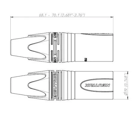 NEUTRIK NC3MXX