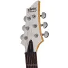SCHECTER C-6 DELUXE SWHT Электрогитара, Stratocaster, цвет матовый белый