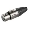 ROXTONE RX3F-NT Разъем XLR (female) кабельный, 3-PIN, чёрный