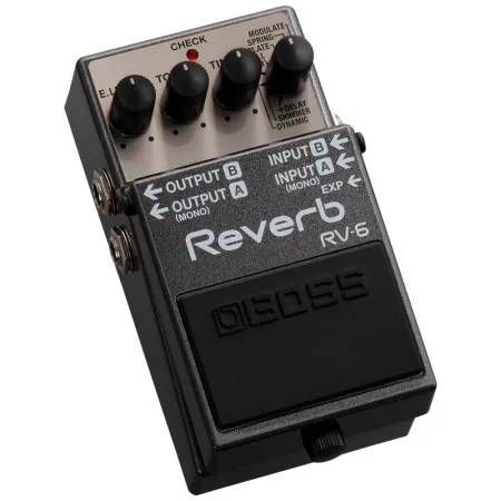 BOSS RV-6 Rverb Педаль эффектов гитарная, ревербирация 