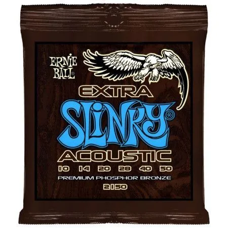 Набор струн для 6-струнной акустической гитары Ernie Ball 2150