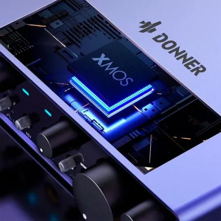 Donner Livejack Lite USB аудио интерфейс 2 входа, 2 выхода