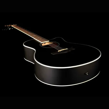 KEPMA A1C Black Гитара акустическая Grand Auditorium, цвет черный глянцевый