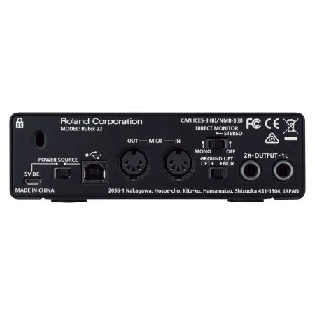 Roland Rubix22 Внешняя звуковая карта USB