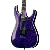ESP LTD MH-1000 NT QM STP Электрогитара, 6 струн, цвет фиолетовый прозрачный ESP LTD MH-1000 NT QM STP Электрогитара, 6 струн, цвет фиолетовый прозрачный