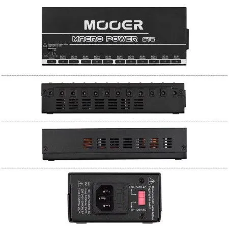 Mooer S12 Macro Power Блок питания на 12 эффектов (9В)