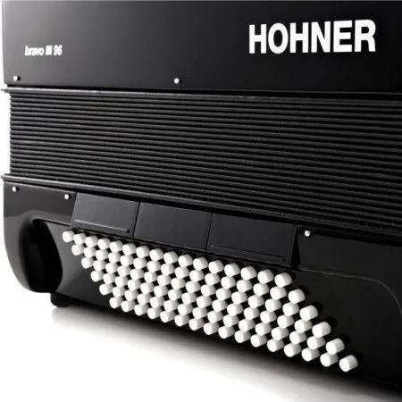 Аккордеон Hohner A4072 (A1672) Bravo III 96 Black