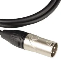 FORCE FMC-05/1,5 Шнур микрофонный XLR (F) ⇔ XLR (M), 1.5 метра, черный