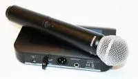 SHURE BLX24E/SM58 M17 радиосистема UHF, 1 ручной микрофон SHURE BLX24E/SM58 M17 радиосистема UHF, 1 ручной микрофон
