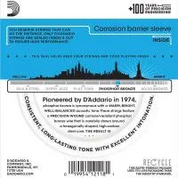 Набор струн для 12-струнной акустической гитары D`ADDARIO EJ38