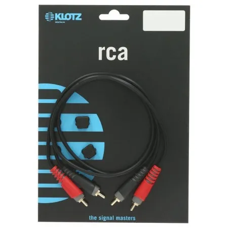 KLOTZ AT-CC0200 Кабель акустический 2хRCA, 2м
