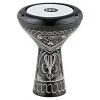 MEINL HE-1018 Mini Doumbek Думбек алюминиевый, 4" х 7.5", черный с гравировкой