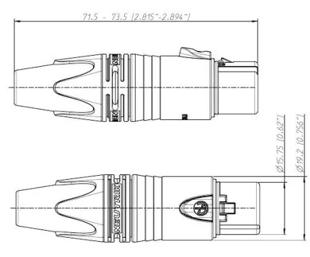 NEUTRIK NC3FXX