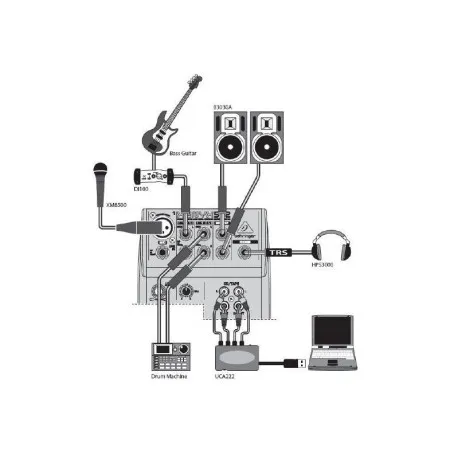 Микшерный пульт Behringer XENYX 502