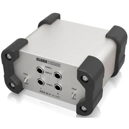 KLARK TEKNIK DI20P Директ-бокс пассивный, двухканальный