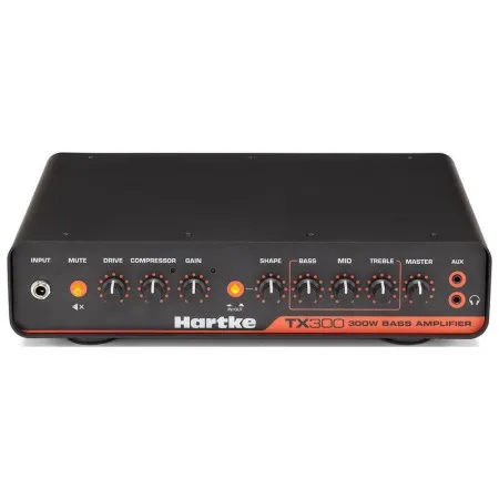 HARTKE TX300 Усилитель для бас-гитары, 300Вт / 4Ом, 200Вт / 8Ом