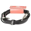 FORCE FGC-09/6L Шнур инструментальный Jack 1/4"(прямой) ⇔ Jack 1/4"(угловой), 6 метров
