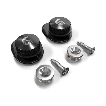 Planet Waves PW-SLS-02 Комплект из 2-х креплений ремня для гитары, никель