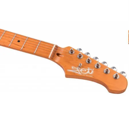 JET JS-400 BK Электрогитара, Stratocaster, HSS Ceramic, цвет черный