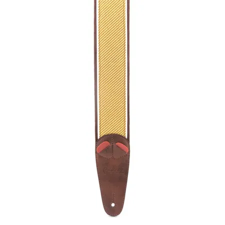 RightOn Straps Mojo Tweed Brown Ремень для гитары, текстиль/синтетика