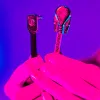 Ernie Ball 6224 Набор из 10-х патчей JACK 1/4" (угловой) ⇔ JACK 1/4" (угловой) разной длины, чёрные