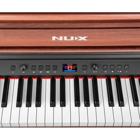NUX NCK-430-WN Пианино цифровое, 88 клавиш, 3 педали, цвет орех