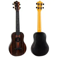 Flight TUC55 AMARA Укулеле Travel концерт, чехол, мини-самоучитель и фирменные стикеры в комплекте