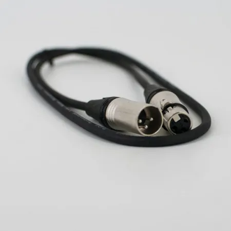 True magic TLC 10M/BK Шнур микрофонный XLR (F) ⇔ XLR (M), 10 метров, черный