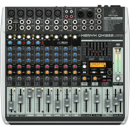 Микшерный пульт Behringer XENYX QX1222USB