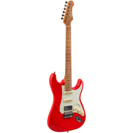 JET JS-250 RD Электрогитара, Stratocaster, 6 струн, цвет красный 