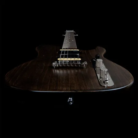 Godin Radium Carbon Black RN Электрогитара Telecaster, 6 струн, HSH, цвет обожженное дерево