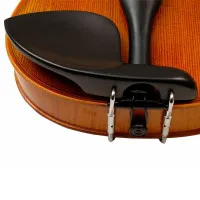 Wbo VC01Eh-4/4 Подбородник для скрипки, Guarneri, крепление Hill, черное дерево