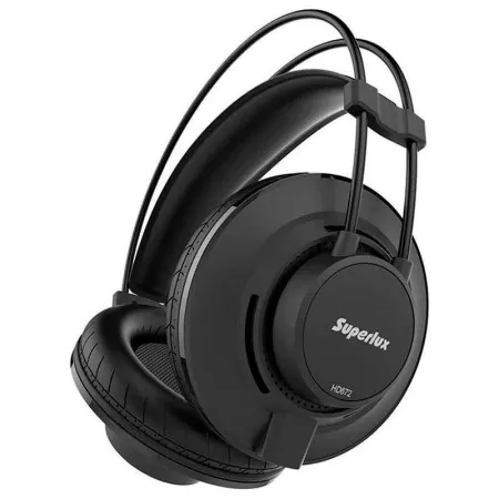 Superlux HD672 Black Наушники профессиональные студийные, полуоткрытого типа, чёрные