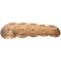 KINGDO LOW VOLUME SET 14"+16"+18"+20" GOLDEN Комплект тарелок