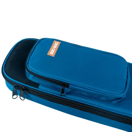 BRO BAG CEB-01DB Чехол для бас-гитары, утеплённый, тёмно-синий