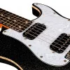 JET JS-500 BLS Электрогитара, Stratocaster, 24 лада, HH Alnico, черный с блестками