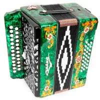 Шуйская гармонь S5XL Гармонь "Чайка-314" двухрядная 25х25-III-2