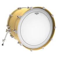 REMO PS-1122-00 Pinstripe Coated Пластик для бас-барабана 22"