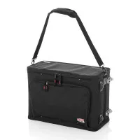 GATOR GR-RACKBAG-3UW Сумка рэковая, стальные рельсы, 3U, на колёсах