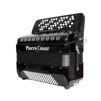 Pierre Cesar PCB5096 BKP Баян, 96 басов, 70 кнопок, 41 тон в правой руке, цвет черный перламутр