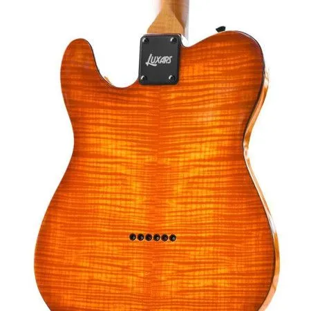 Luxars S-G27-HB Электрогитара 6 струн, Telecaster, SS, цвет желтый янтарь