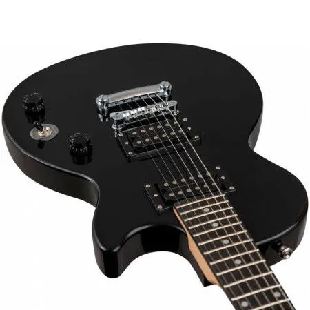 TERRIS TLP-045 BK Электрогитара, Les Paul, HH, 6 струн, цвет черный