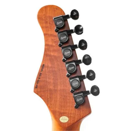 Luxars S-G27-HB Электрогитара 6 струн, Telecaster, SS, цвет желтый янтарь
