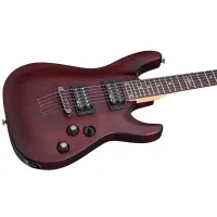 SCHECTER SGR C-1 WSN Электрогитара, 6 струн, цвет ореховый сатин, чехол в комплекте