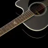 KEPMA D1CE Black Matt Гитара электроакустическая Dreadnought, цвет черный матовый