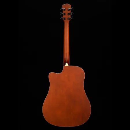KEPMA D1CE K10 PRO 3TSM Гитара трансакустическая Dreadnought, цвет берст матовый
