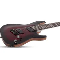 SCHECTER OMEN ELITE-7 MS BCHB Электрогитара, мультимензура, 7 струн, тёмно-вишневый бёрст