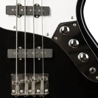 ROCKDALE Stars Jazz Bass Black